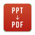 Logo of PPT to PDF Converter android Application 